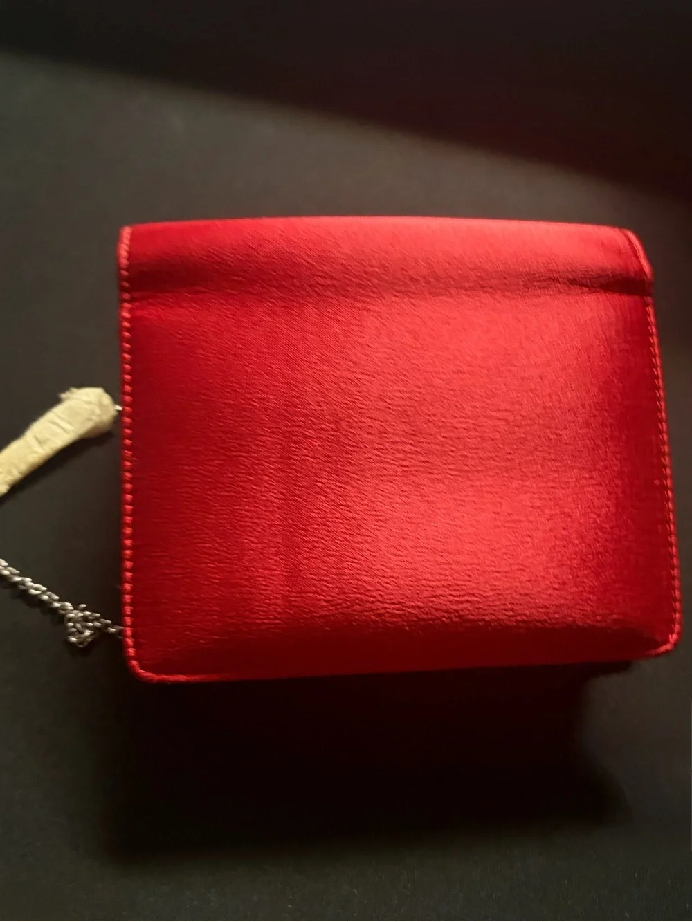 NEW Swarovski Irma Red Satin Crystal Evening Bag